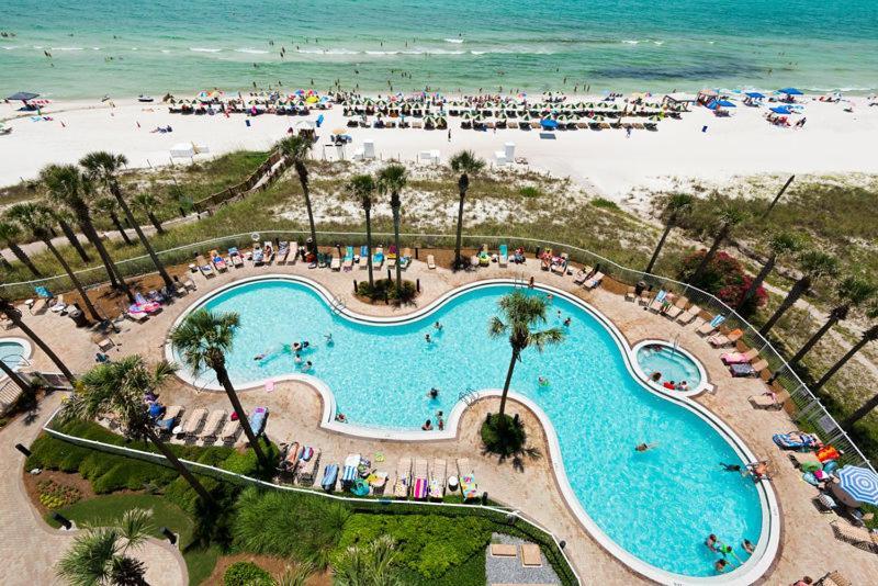 20Th Floor Condo! Sleeps 8! Gulf Front Master Suite W/ Beautiful Gulf Views! Panama City Beach Kültér fotó